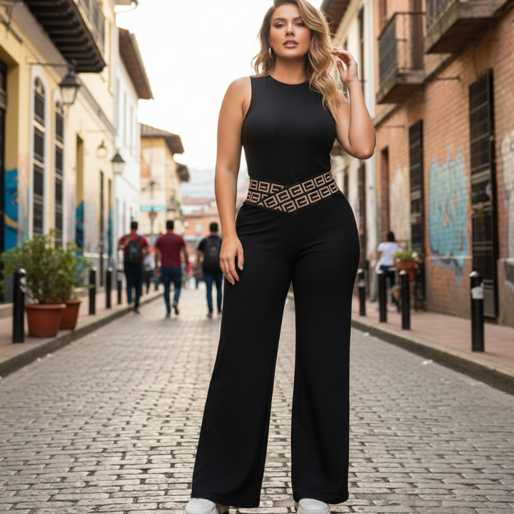 Pantalón Pretina Cuadros