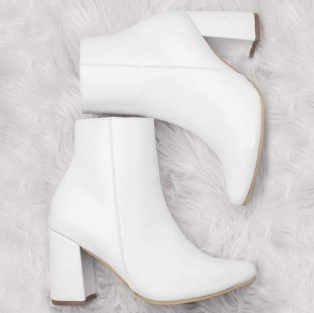 Botin blanco discount