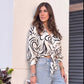 Blusa Ondas Negras Amarre
