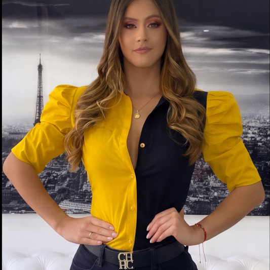 Camisa Mostaza