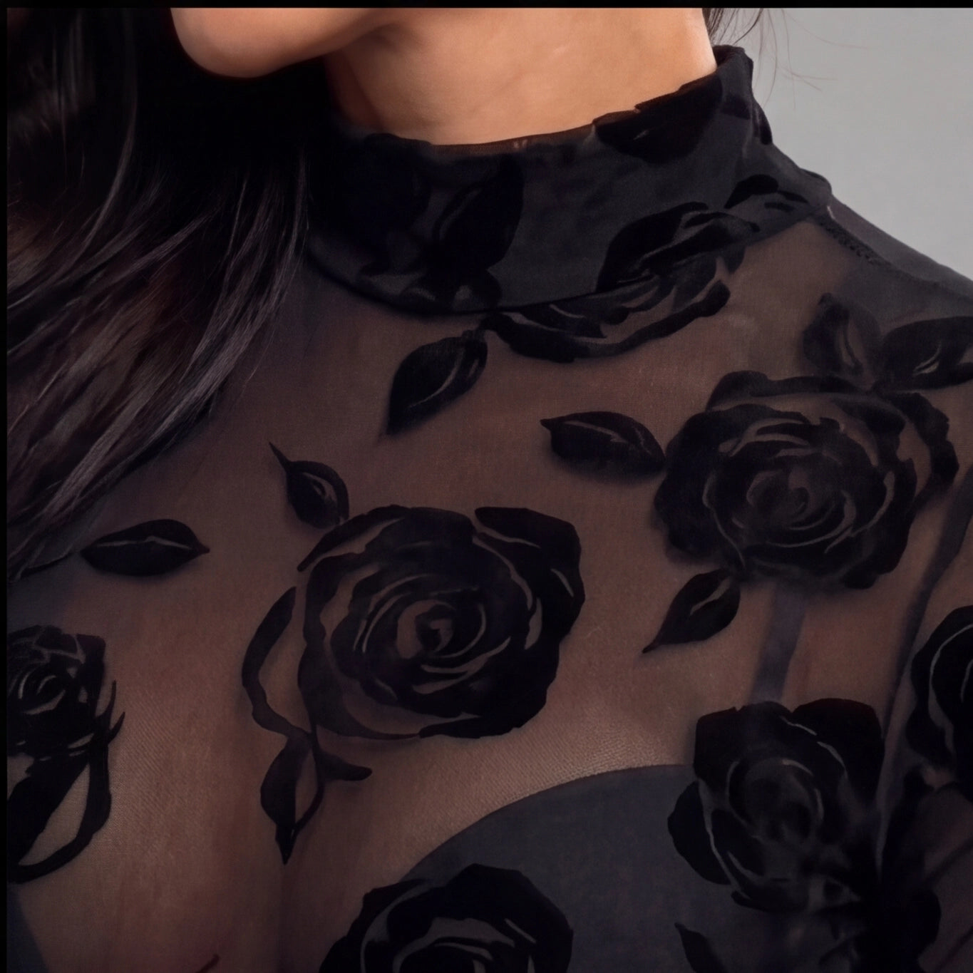 Body Rosa Negro