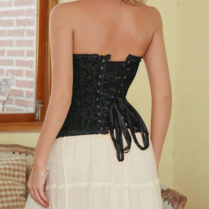 Blusa Corset Negro
