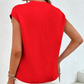 Blusa Roja Elegancia