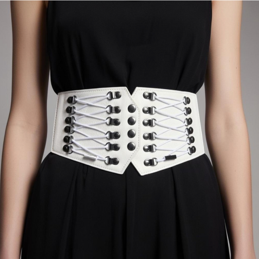 Cinturón Corset Blanco