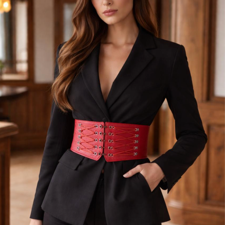 Cinturón Corset Rojo