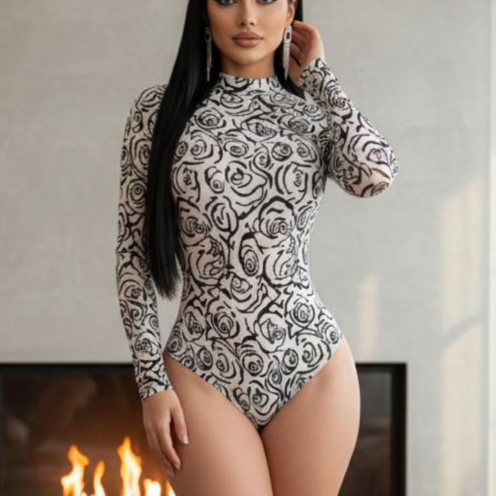 Body Flor Blanco