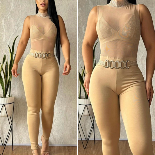 Enterizo Tortuga Beige