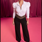 Conjunto Camisa Blanca Pantalón negro