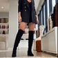 Bota Extra Larga Negra