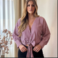 Blusa Rayas Vino Amarre