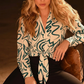Blusa Ondas Verde Amarre