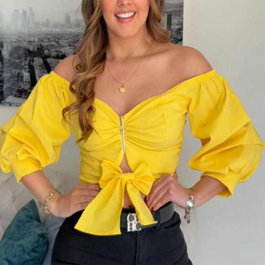 Blusa Paris Amarilla
